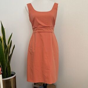 T Tahari Tangerine Sleeveless Dress Size 4